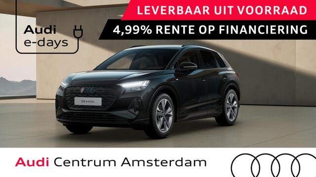 Audi Q4 e-tron 45 quattro S Edition 82 kWh assistentiepakket plus, comfortpakket, privacy glass, optiekpakket zwart plus, LM velgen 20"