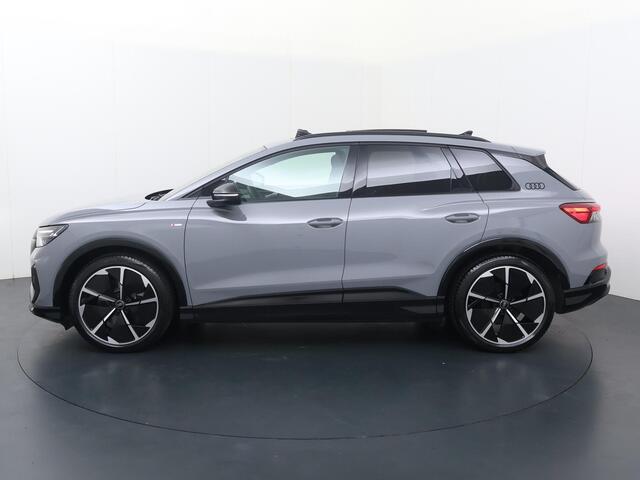 Audi Q4 e-tron 55 quattro S Edition 82 kWh | 340 PK | Soh 97 %| Trekhaak | Panoramadak | Warmtepomp | Head-up display | Matrix LED koplampen | 21" LM velgen |