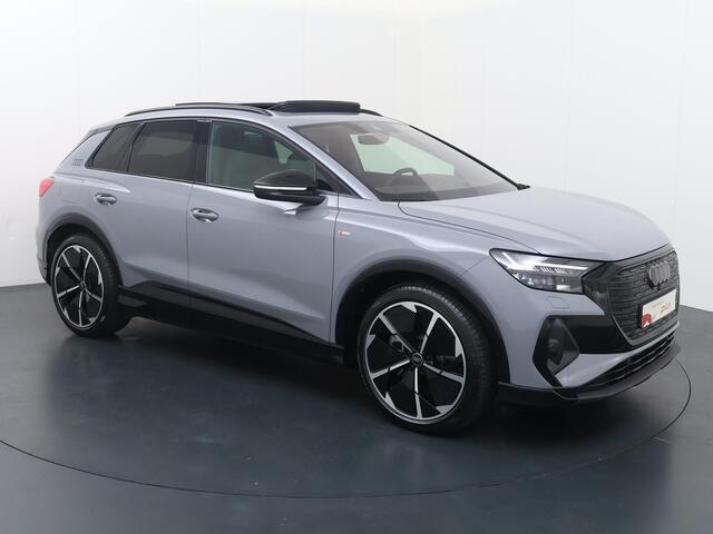 Audi Q4 e-tron 55 quattro S Edition 82 kWh | 340 PK | Soh 97 %| Trekhaak | Panoramadak | Warmtepomp | Head-up display | Matrix LED koplampen | 21" LM velgen |
