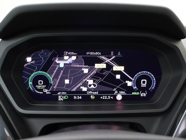 Audi Q4 e-tron 55 quattro S Edition 82 kWh | 340 PK | Soh 97 %| Trekhaak | Panoramadak | Warmtepomp | Head-up display | Matrix LED koplampen | 21" LM velgen |