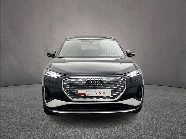Audi Q4 e-tron 50 quattro Launch edition S Competition 77 kWh | Panoramadak | Head-Up | Sport-Plusstoelen| Ambient-lightning | Stoelverwarming | Elekt.stoelen+Memory | Sonos |