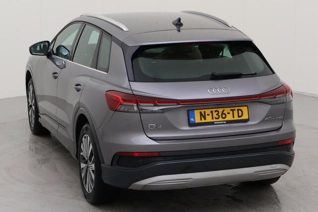 Audi Q4 e-tron 40 BEV 77 kWh 204pk Advanced edition / LED Matrix / Leer / Elek Achterklep / Camera/ Navigatie / 19" LMV