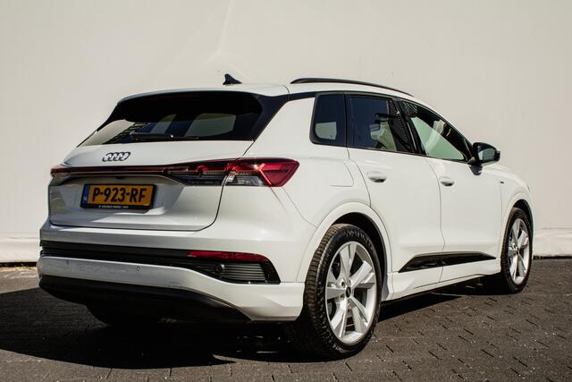 Audi Q4 e-tron 40 Launch edition S Competition 77 kWh Camera/ Carplay/ Navigatie/ 20" Lmv/ Sportstoelen/ Full led/ Stoelverwarming/ Adapt. cruise