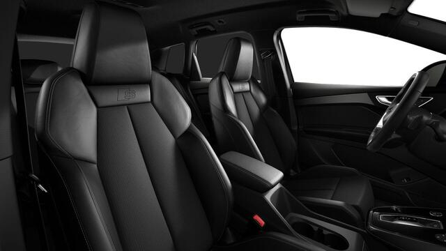 Audi Q4 e-tron 40 S edition 63 kWh 204pk | Achteruitrijcamera | Comfortpakket | Assistentiepakket plus | Optiekpakket zwart plus | Privacy glas | Adaptive cruise control |
