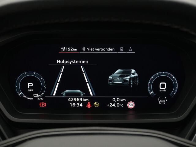 Audi Q4 e-tron 50 77 kWh 299 pk quattro Launch edition S Competition | Panoramadak | SONOS | Warmtepomp | Matrix LED | Sportstoelen Fijnnappa Leder | Augmented Reality head-up display | 21 inch