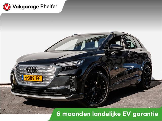 Audi Q4 e-tron 40 Launch edition Advanced 77 kWh Trekhaak/ Sonos sound/ Full led/ Pdc v+a/ Stoelverwarming/ 21" Lmv/ Warmtepomp