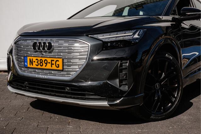 Audi Q4 e-tron 40 Launch edition Advanced 77 kWh Trekhaak/ Sonos sound/ Full led/ Pdc v+a/ Stoelverwarming/ 21" Lmv/ Warmtepomp