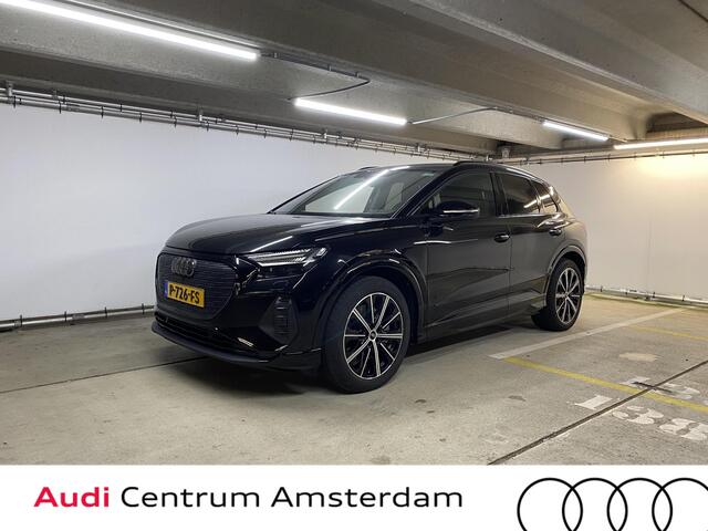 Audi Q4 e-tron 40 Launch edition Advanced 77 kWh 204 pk | Navigatie | Warmtepomp | Parkeersensoren | Achteruitrijcamera | Adaptieve cruise control | Stoelverwarming |