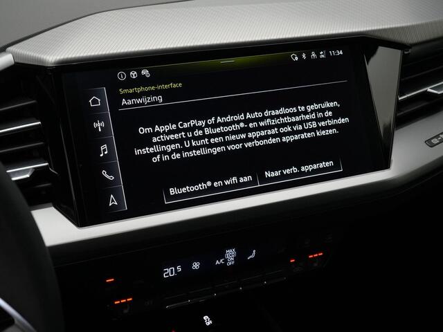 Audi Q4 e-tron 45 quattro Advanced edition 82 kWh 286 pk | Panoramadak | Trekhaak | Matrix LED | Achteruitrijcamera | Stoelverwarming | Navigatie