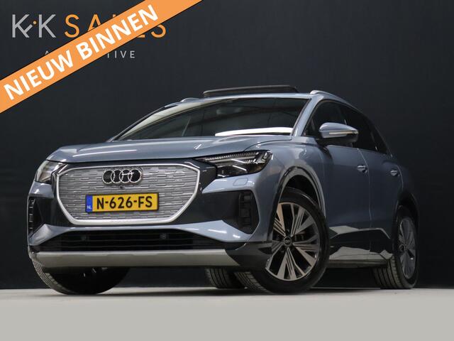 Audi Q4 e-tron 35 Launch edition Advanced Plus 55 kWh SOH 94% [SCHUIFKANTELDAK, APPLE CARPLAY, ANDROID, ADAPTIVE CRUISE, VOL LEDER, CAMERA, STOELVERWARMING, LEDVERLICHTING, CLIMATE, NIEUWSTAAT]
