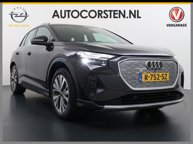 Audi Q4 e-tron 40 Advanced Edition 77kWh SOH 94% Adap.Cruise Trekhaak Navi-Plus Apple Carplay Android Auto Ecc Pdc Matrix Led Sportstoelen DAB Stoelverwarming Led Lmv 19" Elek.Achterklep Led-a-licht dynamisch 1e Eigenaar Origineel Nederlandse Auto 1.000kg Trekgewicht
