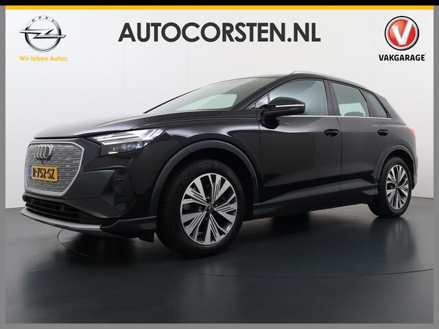 Audi Q4 e-tron 40 Advanced Edition 77kWh SOH 94% Adap.Cruise Trekhaak Navi-Plus Apple Carplay Android Auto Ecc Pdc Matrix Led Sportstoelen DAB Stoelverwarming Led Lmv 19" Elek.Achterklep Led-a-licht dynamisch 1e Eigenaar Origineel Nederlandse Auto 1.000kg Trekgewicht