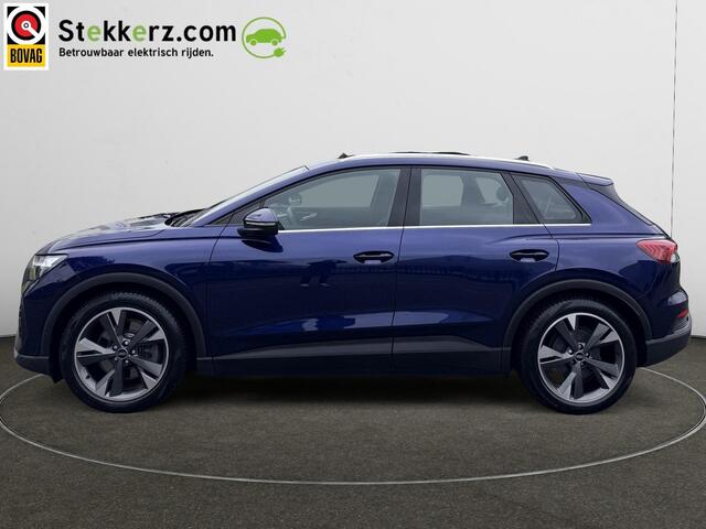 Audi Q4 e-tron 40 S edition 77 kWh S-Line | Panoramadak | 3-fase | Aviloo Accutest | E.V.A.