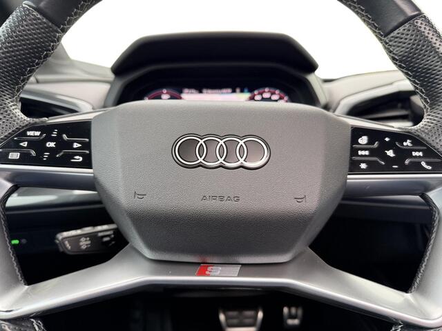 Audi Q4 e-tron 40 S edition 77 kWh S-Line | Panoramadak | 3-fase | Aviloo Accutest | E.V.A.