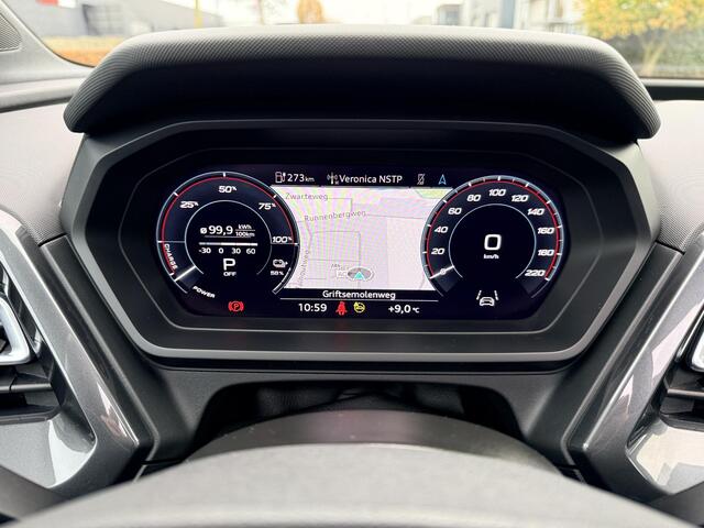 Audi Q4 e-tron 40 S edition 77 kWh S-Line | Panoramadak | 3-fase | Aviloo Accutest | E.V.A.