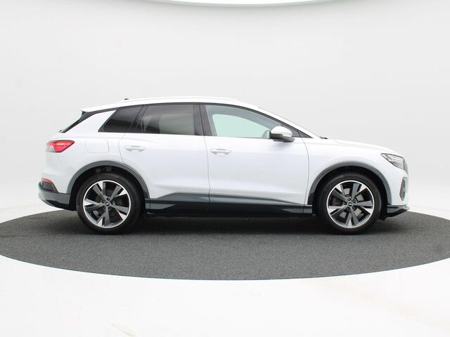 Audi Q4 e-tron 40 Launch edition Advanced 77 kWh 204 Pk Automaat | SOH 91% | Adaptive Cruise | Climate Control | Stoelverwarming | Navigatie | Camera | Carplay | 137.503 Km!!