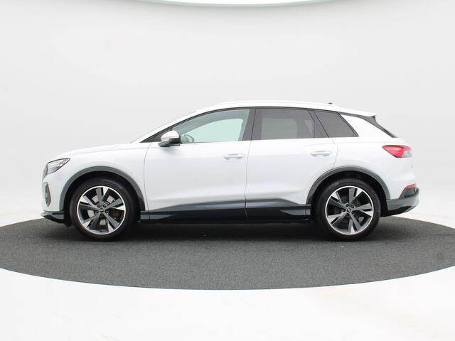 Audi Q4 e-tron 40 Launch edition Advanced 77 kWh 204 Pk Automaat | SOH 91% | Adaptive Cruise | Climate Control | Stoelverwarming | Navigatie | Camera | Carplay | 137.503 Km!!