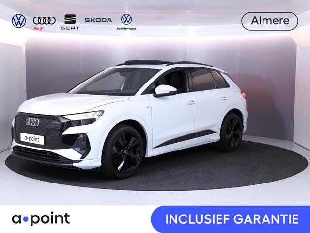 Audi Q4 e-tron 35 Launch edition S Competition 55 kWh 170pk | Panoramadak | Elektrisch verstelbare voorstoelen | Warmtepomp | Navigatie | Matrix LED |20'LM-velgen|SOH 89%