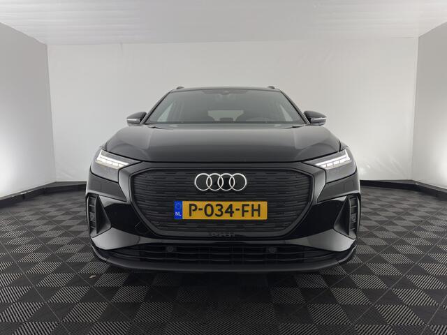 Audi Q4 e-tron 40 Launch edition Advanced Plus 77 kWh (INCL-BTW) *HEATPUMP | ADAPT-CRUISE | MATRIX-LED | NAVI-FULLMAP | KEYLESS | CAMERA | DIGI-COCKPIT | DAB | AMBIENT-LIGHT | SPORT-SEATS | 19''ALU*