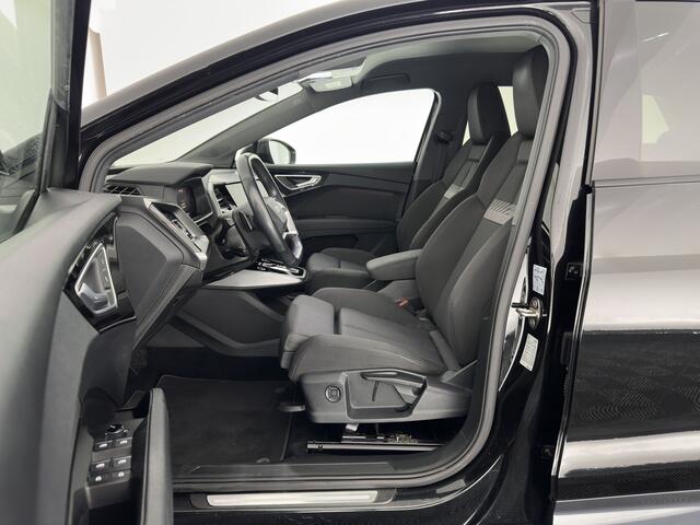 Audi Q4 e-tron 40 Launch edition Advanced Plus 77 kWh (INCL-BTW) *HEATPUMP | ADAPT-CRUISE | MATRIX-LED | NAVI-FULLMAP | KEYLESS | CAMERA | DIGI-COCKPIT | DAB | AMBIENT-LIGHT | SPORT-SEATS | 19''ALU*