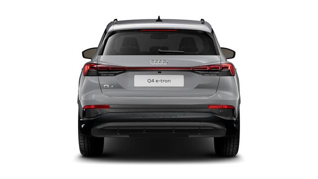 Audi Q4 e-tron 40 S edition 77 kWh Stoelverwarming - Sportstoelen - Buitenspiegels elektrisch verstelbaar en verwarmbaar - Warmtepomp - Assistentiepakket plus - MMI navigatie plus - Privacy glas - Optiekpakket zwart -