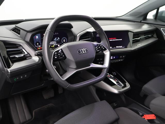 Audi Q4 e-tron 40 Advanced edition 77 kWh | 299 PK | SoH 95% | Automaat | Multifunctioneel stuurwiel | Adaptive Cruisecontrol | Stoelverwarming |