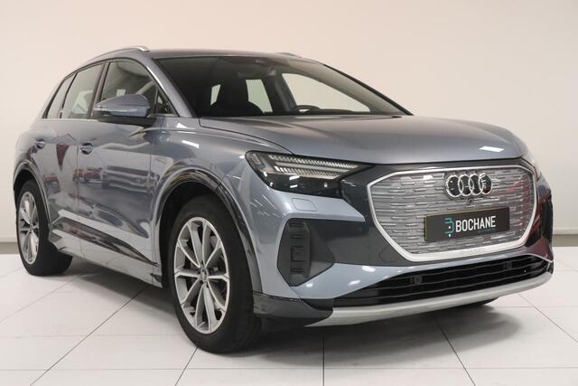 Audi Q4 e-tron 40 Launch edition Advanced 77 kWh | Warmtepomp | Leder bekleding | 20" Lichtmetaal | Parkeersesoren | Navigatie | LED matrix koplampen |