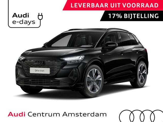 Audi Q4 e-tron 45 S edition Competition 82 kWh 286 pk | Assistentiepakket Advanced | Glazen panoramadak | Comfortpakket plus | Sonos premium |