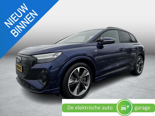 Audi Q4 e-tron 40 Launch edition S Competition 77 kWh | Trekhaak | Led | Voorverwarming | Stoelverwarming | Pano | Head-up display |