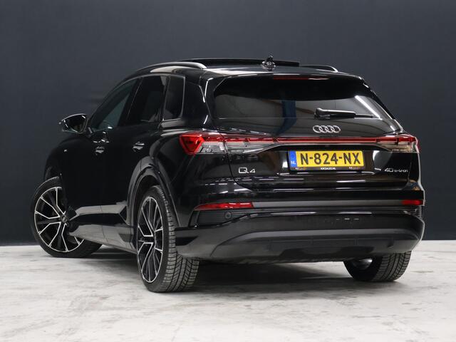 Audi Q4 e-tron 40 Launch edition S Competition 77 kWh [SCHUIFKANTELDAK, SPORTSTOELEN, APPLE CARPLAY, ANDROID, ADAPTIVE CRUISE, STOELVERWARMING, CAMERA, CLIMATE, NIEUWSTAAT]