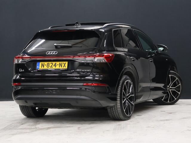 Audi Q4 e-tron 40 Launch edition S Competition 77 kWh [SCHUIFKANTELDAK, SPORTSTOELEN, APPLE CARPLAY, ANDROID, ADAPTIVE CRUISE, STOELVERWARMING, CAMERA, CLIMATE, NIEUWSTAAT]