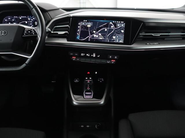 Audi Q4 e-tron 40 Launch edition Advanced 77 kWh | Warmtepomp | Adaptive cruise | Trekhaak | Camera | Stoelverwarming | Matrix LED | Carplay | Navigatie | Sportstoelen | Virtual Cockpit | Parkeerhulp