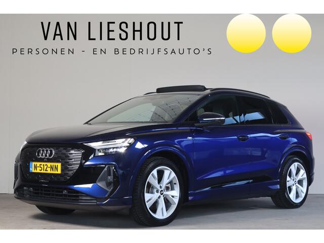 Audi Q4 e-tron 40 Launch edition S Competition 77 kWh - NL- Auto!! Pano I Camera I Stoelverw