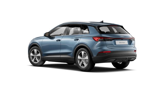 Audi Q4 e-tron 45 quattro Advanced edition 77 kWh Trekhaak - Panoramadak - Comfortpakket - MMI navigatie pro - Assistentiepakket plus - Privacy glas - Sportstoelen - Stoelverwarming - Sonos premium soundsystem -