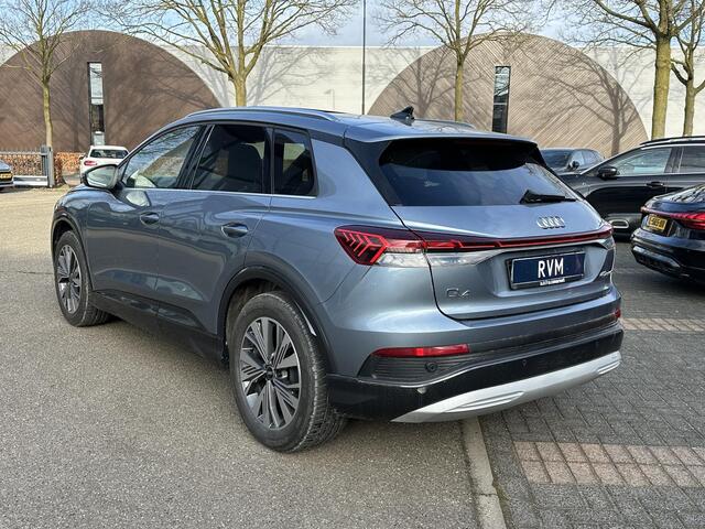 Audi Q4 e-tron 40 Launch edition Advanced Plus 77 kWh SOH 92% | S-Line interieur | Panoramadak | Stoelverwarming | Elektrische achterklep | Luxe bekleding | Rijklaar met 12 mnd BOVAG garantie