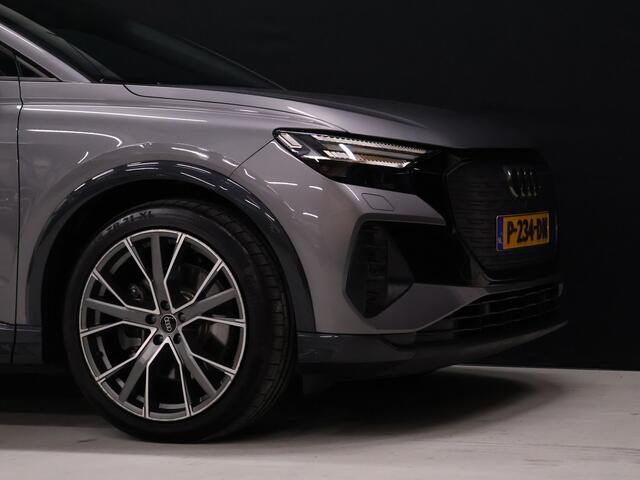 Audi Q4 e-tron 40 Launch edition Advanced Plus 77 kWh [APPLE CARPLAY, ANDROID, DIGITAL DASH, STOELVERWARMING, ADAPTIVE CRUISE, CAMERA, PDC V+A, ELEK. ACHTERKLEP, CLIMATE, NIEUWSTAAT]