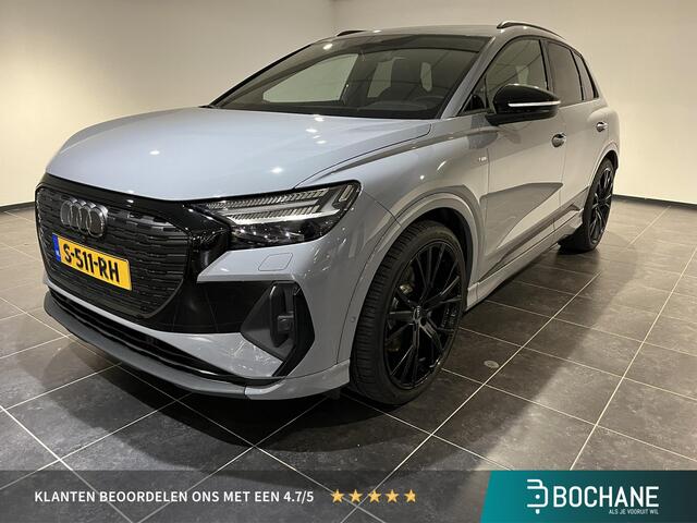 Audi Q4 e-tron 40 S edition 77 kWh voorstoelen verwarmd | Matrix LED koplampen | Cruise control adaptief | 20'' Lichtmetaalvelgen