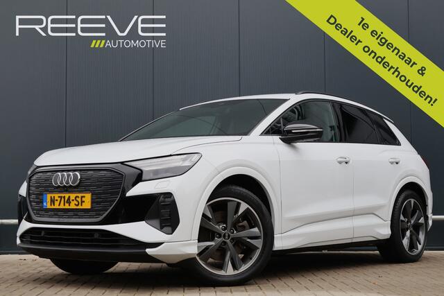 Audi Q4 e-tron 40 Advanced edition 77 kWh | Trekhaak | Stoelverwarming | Warmtepomp | Matrix LED | Privacy Glass | 20 Inch Apple Carplay / Android Auto