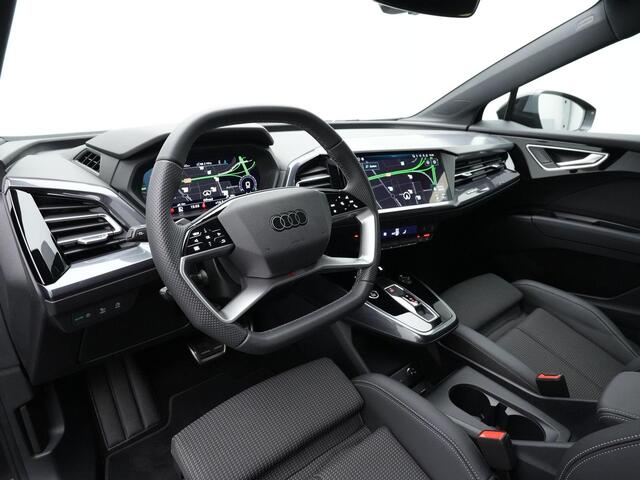 Audi Q4 e-tron 45 Quattro S Edition 82 kWh 286 pk / S-Line | Panoramadak | Matrix LED | Stoelverwarming | Navigatie