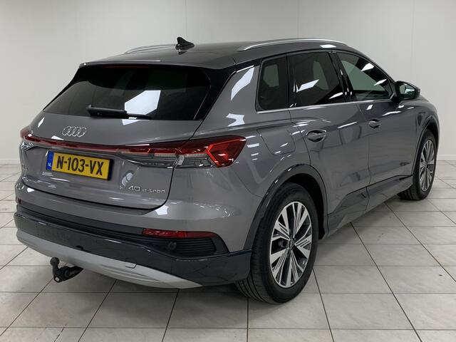 Audi Q4 e-tron 40 Launch edition Advanced Plus 77 kWh | SOH 97% | WEGKLAPBARE TREKHAAK | NAVIGATIE | ACHTERUITRIJCAMERA