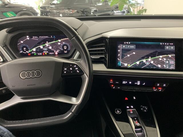 Audi Q4 e-tron 40 Launch edition Advanced Plus 77 kWh | SOH 97% | WEGKLAPBARE TREKHAAK | NAVIGATIE | ACHTERUITRIJCAMERA