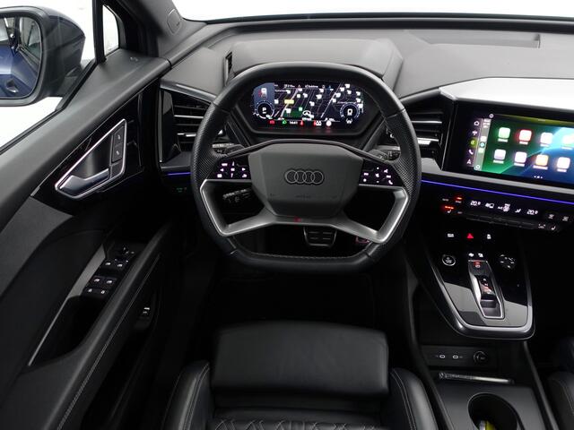 Audi Q4 e-tron 35 S Competition 55 kWh- Sonos Surround Sound, Laser Led, Competition Leder, Sfeerverlichting
