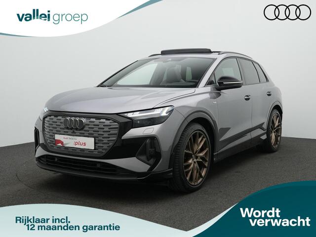 Audi Q4 e-tron 50 Quattro Edition One 82 kWh 299 pk | Panoramadak | Warmtepomp | Head-up display | Sonos