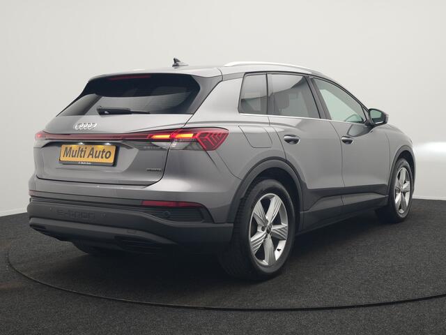 Audi Q4 e-tron 45 Quattro Advanced edition 77 kWh 265pk Dealer O.H. | Trekhaak Af Fabriek | Adaptive Cruise | Camera | Lederen Stoelen Memory & Verwarmd | Apple Carplay | Virtual | Navigatie | DAB |