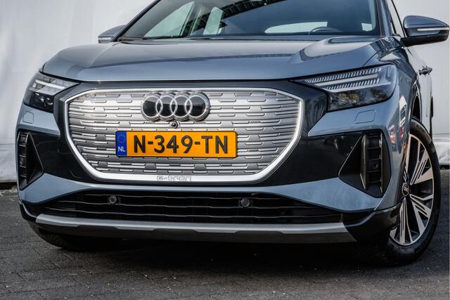 Audi Q4 e-tron 40 Launch edition Advanced Plus 77 kWh Sonos premium/ Camera/ Warmtepomp/ Stoelverwarming/ Sportstoelen/ Matrix led/ 19"Lmv