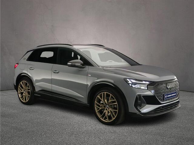 Audi Q4 e-tron 45 quattro S Edition 82 kWh | Trekhaak | Audi Sound | ACC | Matrix | Optiekzwart plus | Parkeerhulp | 21" |