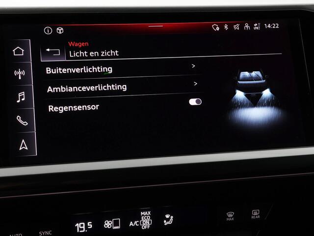 Audi Q4 e-tron 35 170pk 55 kWh S Edition · Camera · Head-Up Display · Afneembare Trekhaak · Optiekpakket Zwart · ACC · Elektrische Achterklep · 20"Velgen ·