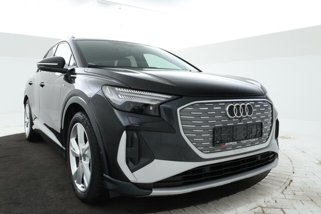 Audi Q4 e-tron 45 quattro S edition 77 kWh 265PK, S-line! Leer, Climate,