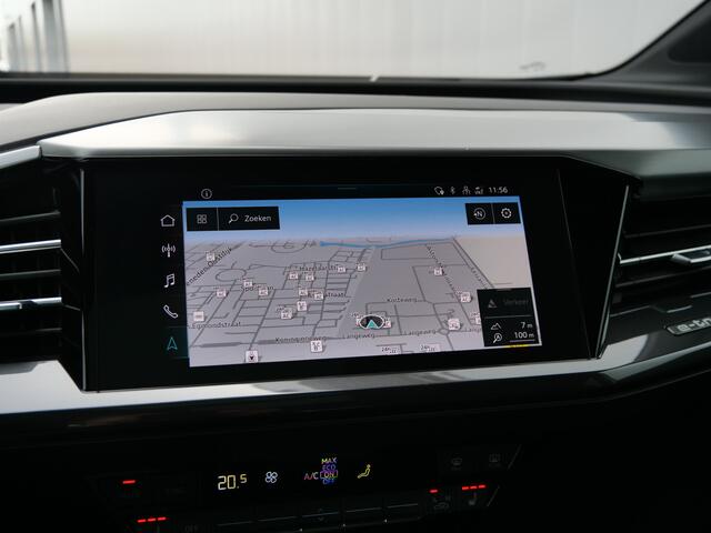 Audi Q4 e-tron 35 Launch edition S Competition 55 kWh 170 Pk Automaat Navi / DAB / Camera / Pano-dak / Stoelverwarming / SOH 89,9 %
