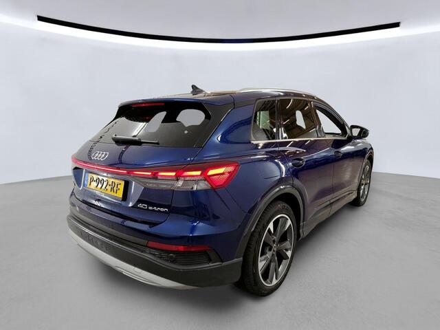 Audi Q4 e-tron 40 Launch edition Advanced 77 kWh / SOH 92%/ AUTOMAAT/ DIGITAL DASH/ NAVI/ CRUISE/ CLIMATE/ STOELVERWARMING/ LED/ PARK. SENSOREN + CAMERA